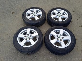 Originální ALU kola 5x100 R14 185/60 R14 letní.