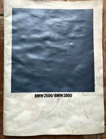 Reklamní prospekt BMW 2500/ BMW 2800 - 1