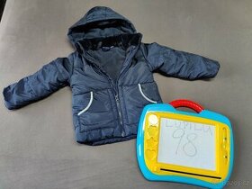 Krásná zimní bunda na holčičku i chlapečka vel. 98 LUPILU - 1