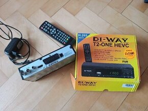 SET-TOP BOX DI-WAY T2-ONE DVB-T2 H.265 HEVC