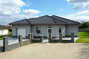 Prodej novostavby bungalovu 5+kk, už. plocha 170 m2, pozemek