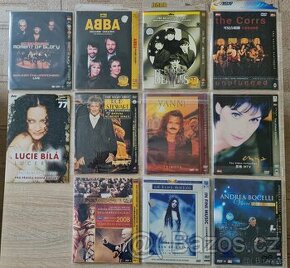 DVD - ABBA, Beatles, Rod Stewart aj.