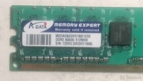 RAM A DATA DDR2 512MB PCI