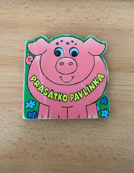 leporelo s pohyblivými očkami - Prasátko Pavlínka