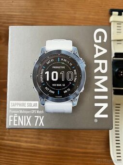 Garmin Fenix X sapphire solar - perfektní stav