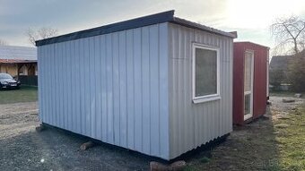 Stavební Buňka 5 x 3 m šedá - 1
