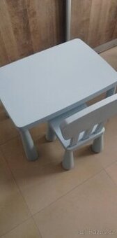 Ikea Mammut_stoleček a židlička