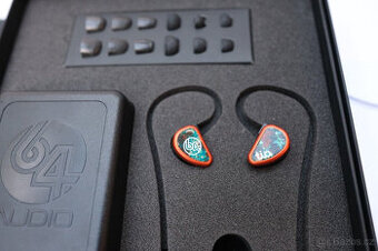 64 Audio Tia Fourte TOTL iem sluchátka, jako nová