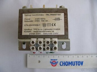 Oddělovací trafo TRL 009/ST102