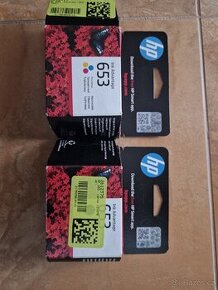 Prodám tonery 653 na HP ,barevný a černobílý