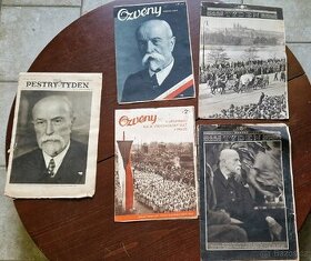 Staré časopisy / plakáty - 1