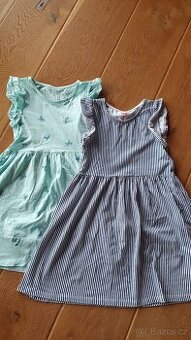 2ks šaty H&M 122/128