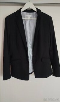 Dámské černé sako H&M 42