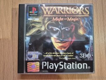 Predám hru na PS1 Warriors of Might & Magic