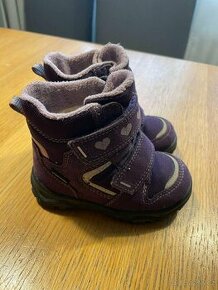 Kozačky Superfit s goretexem velikost 21 stélka 13,5 cm