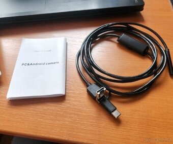 Endoskopická kamera 3v1 (USB / MicroUSB / USB-C)