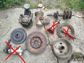 Díly asi traktor Zetor 25 30 50 super něco i nové