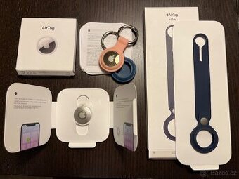 2ks Apple AirTag nové + příslušenství