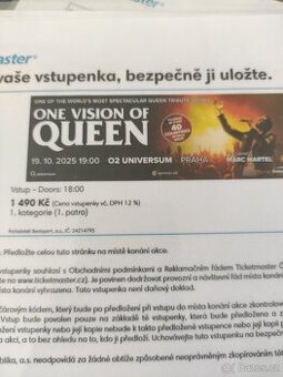 One vision od Queen