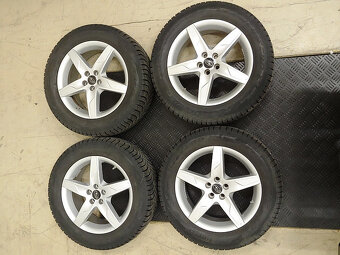 Alu kola R17, SUBARU, zimní pneu, zánovní senzory TPMS