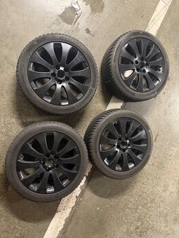 Prodám alu kola 5x112 r17 se zimníma pneu
