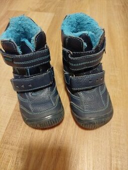 Zimní kožené barefoot boty vel. 25