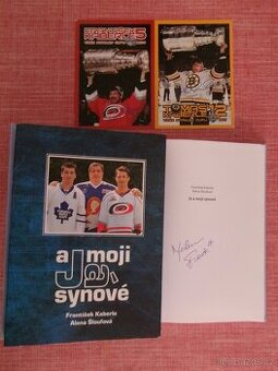 Já a moji synové, s podpisy - František Kaberle.