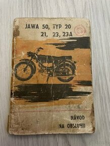 Manuál jawa 50 -typ 20,21,23,23A rok 1969