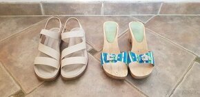 Dámské dřeváky 40 a páskové 41