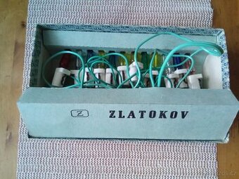 Stará, vánoční světýlka na stromeček -Zlatokov