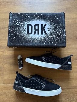 DRK tenisky pánské,velikost 43,černé,jako nové, Praha