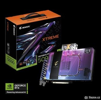 GIGABYTE AORUS RTX 5090 XTREME WATERFORCE WB 32GB-Zár.3 Roky