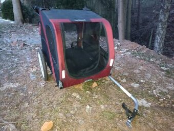 Vozik na psa za kolo Leopet