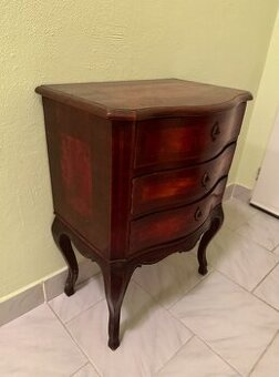 STAROŽITNÁ KOMODA 3X ŠUPLÍK