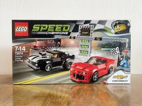 nové Lego Speed Champions 75874 Chevrolet Camaro Drag Race