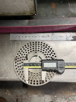 Děrované kotouče k děličce