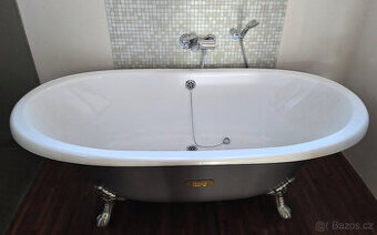 Luxusní vana ROCA Newcast vol. stoj 170x85 cm ovál