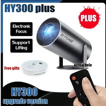 HY300 Plus – Výkonný Android projektor LED 4K 300ANSI