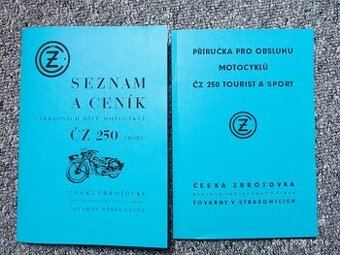 Příručky ČZ předválečná