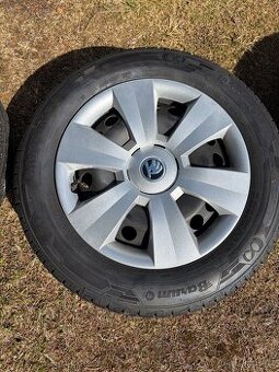 4ks kola + letní pneu 185/65 88T R15 5,5Jx15 ET40 - Fabia IV