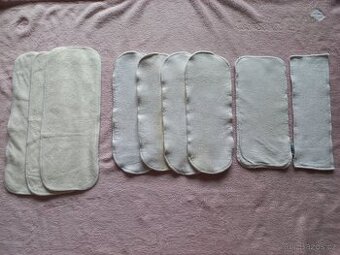 Krátké vkládací pleny + jádra Easy – 9 ks