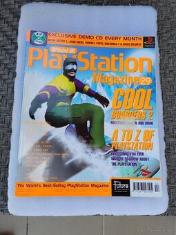 Playstation magazín UK, číslo 29, rok 1998, s CD