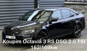 Koupím Octavia 3 RS DSG 2.0 TSI 162/169kw
