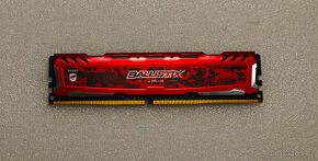 RAM paměť do pc, Crucial Ballistix 4GB DDR4 2666MHz PC4