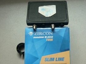Twin Monoblok LNB ZERCON M-0243 pro dva klienta