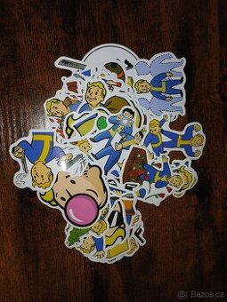 Fallout samolepky