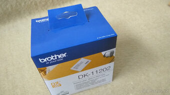 Nové samolepící štítky typ DK-11202 do tiskáren Brother