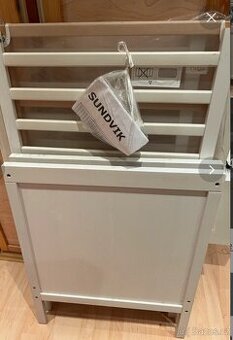 IKEA Sundvik dětská postýlka bílá 60x120cm s matraci