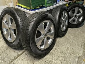 ALU kola Škoda Kodiaq 5x112 r17 Originál, NOVÉ Letní 8mm