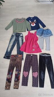 SET/ KOMPLET dívčího oblečení vel. 116